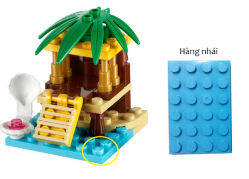 Dù là viên gạch nhỏ nhất của Lego cũng được in dập chữ Lego ở trên